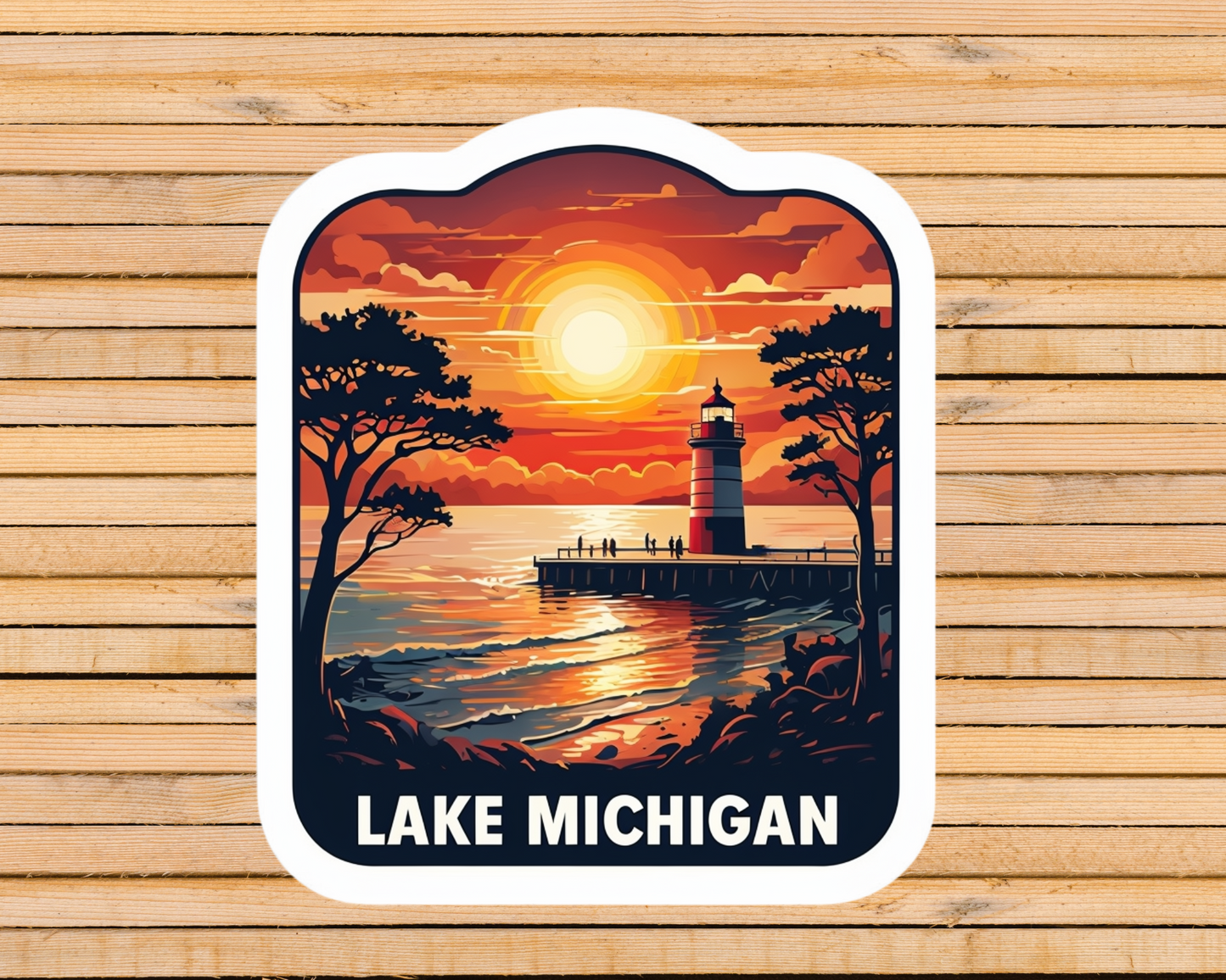 Lake Michigan Sticker