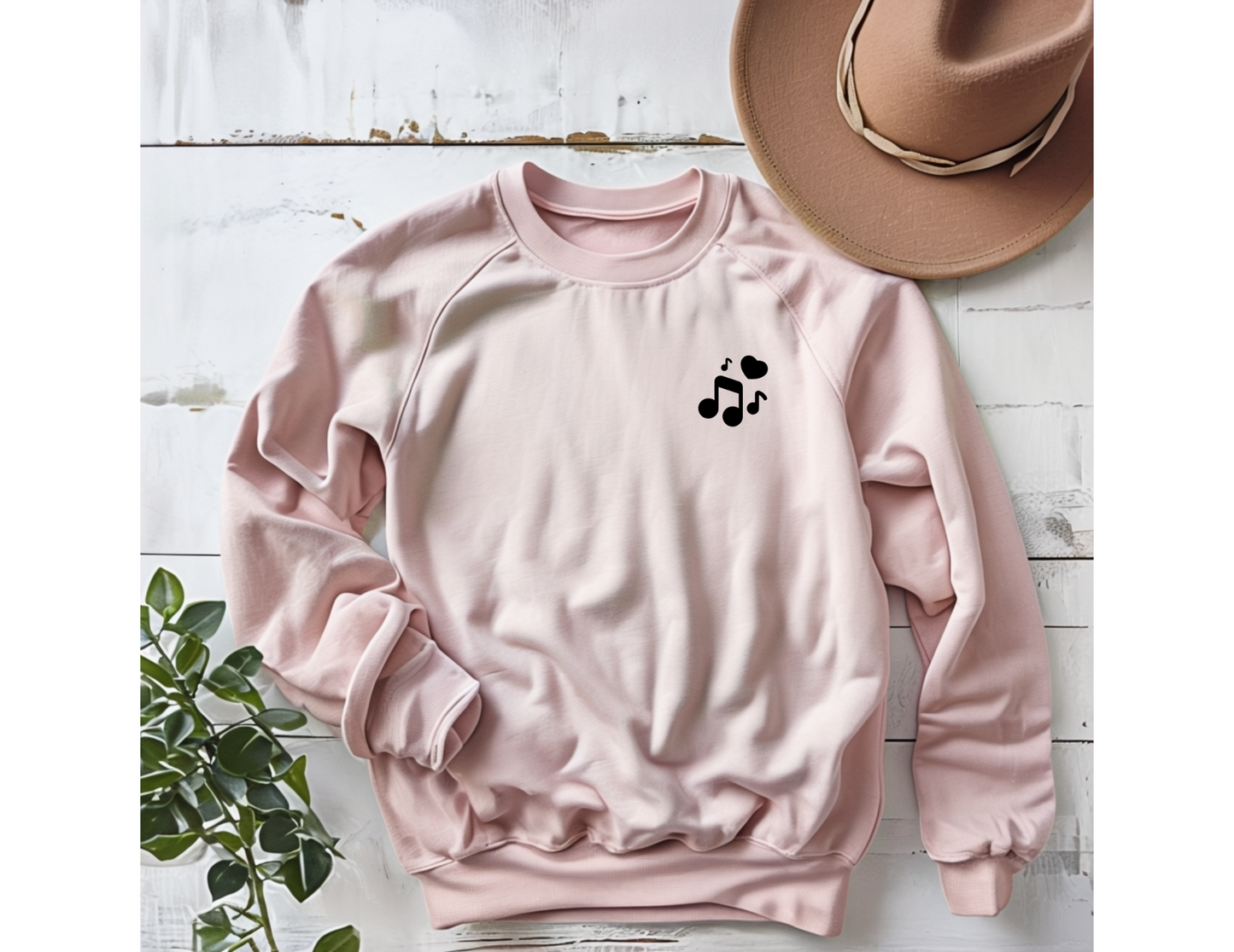 I Heart Music Crewneck