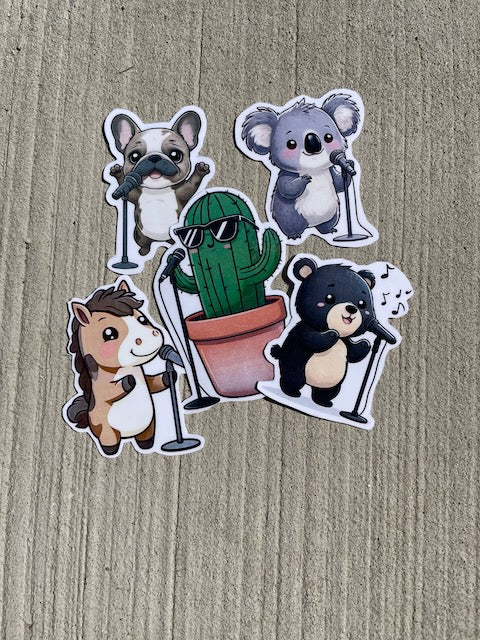 Singing Stickers Bundle