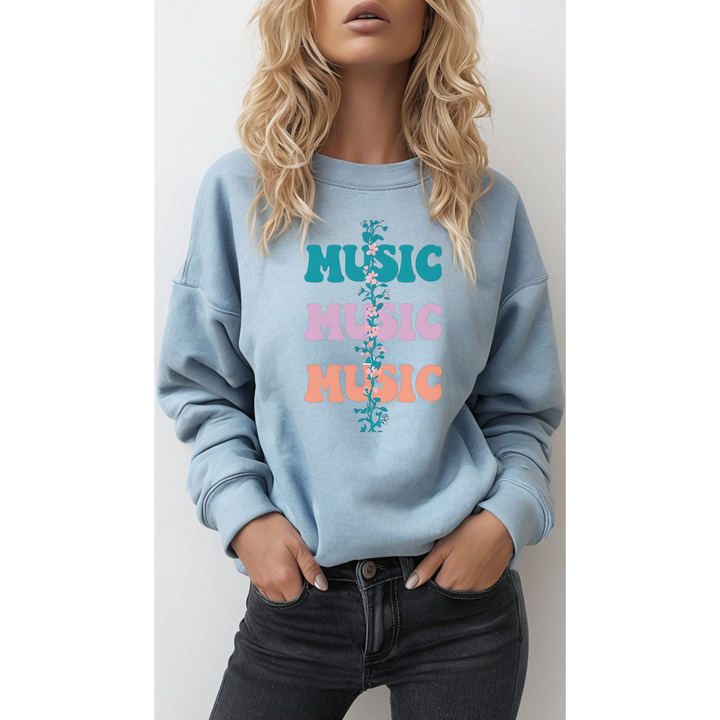 Spring Music Crewneck