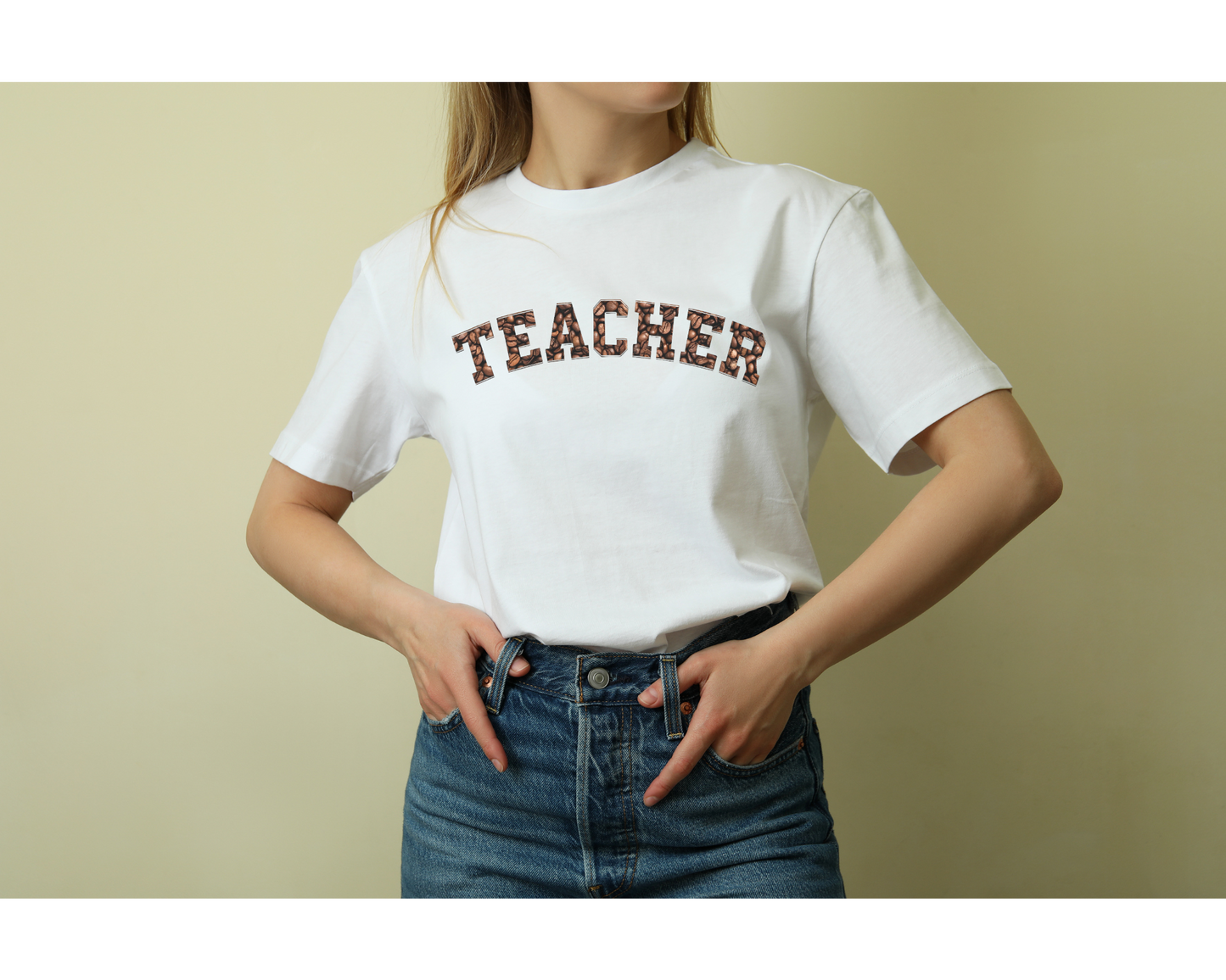 Coffee Beans Teacher TShirt
